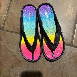 Capelli of New York Multicolor Sandals (never worn)